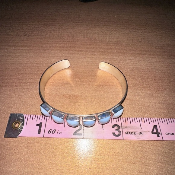 Multistone sterling silver cuff bracelet by Jay King - Picture 13 of 13